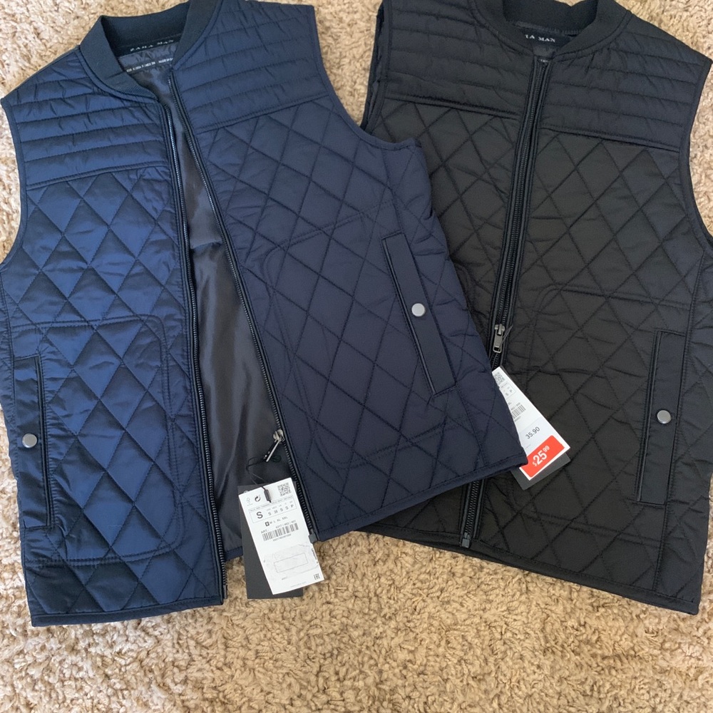 Zara Black Vest